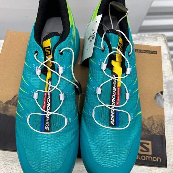 Salomon Speedcross Pro Women: Conquer Trails in Teal Blue F/Reaning Green Style - Picture 3 of 8
